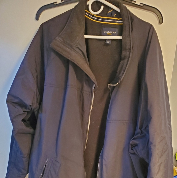 Lands' End Jackets & Coats Lands End Jacket Navyblue Black Poshmark